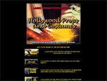 Tablet Screenshot of hollywoodprop.com